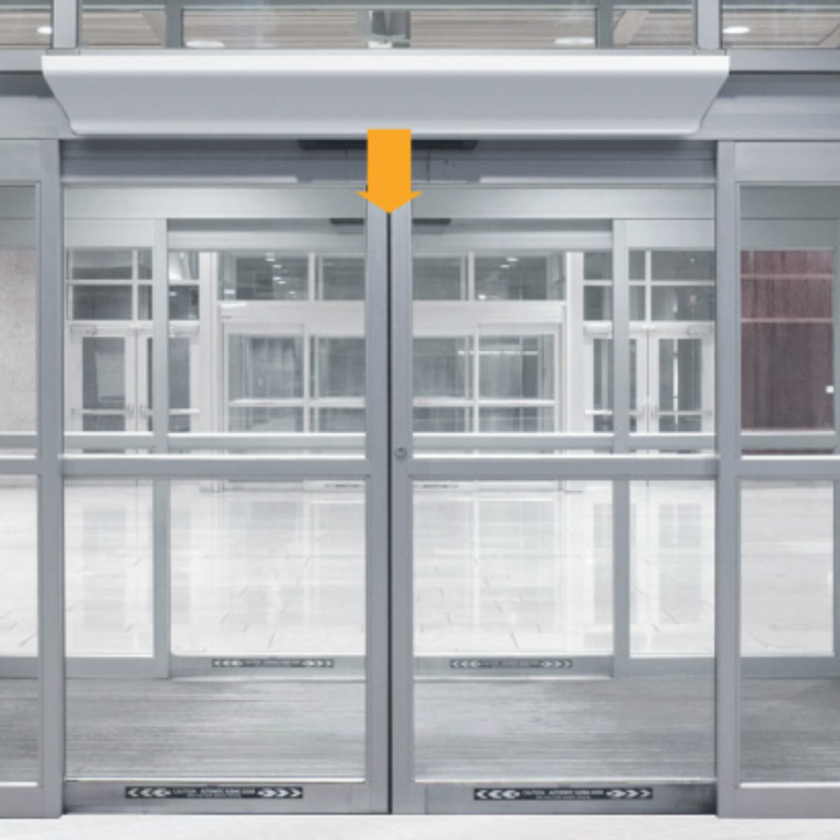Perdea de aer WING electrică 100 cm motor AC