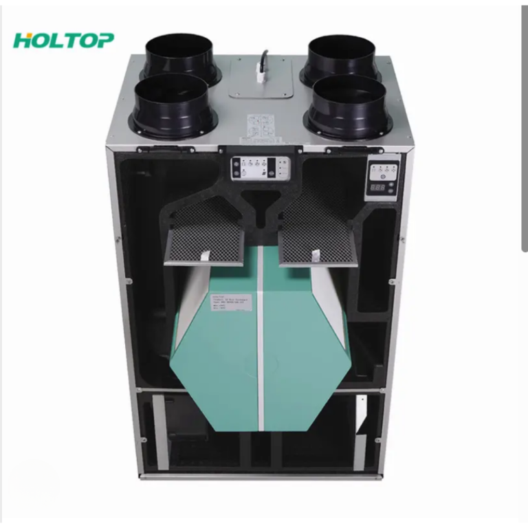 Sistem de ventilație cu aport și evacuare, montaj vertical Holtop CFA 350T