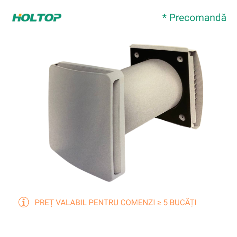 Ventilator cu recuperare de căldură Holtop  AV-TTW55SC-N7, 50 m³/h